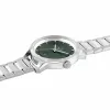 Pierre Cardin Men's Watch CCP.5028 (45mm) Stainless Steel Case Black Dial Leather Strap