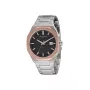 Pierre Cardin Men's Watch CF.1000.MU 42mm Quartz Analog Stainless Steel Black Dial Leather Strap