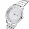 Pierre Cardin Men's Watch CLC.6001 43mm Stainless Steel Quartz Analog Black Dial Leather Strap