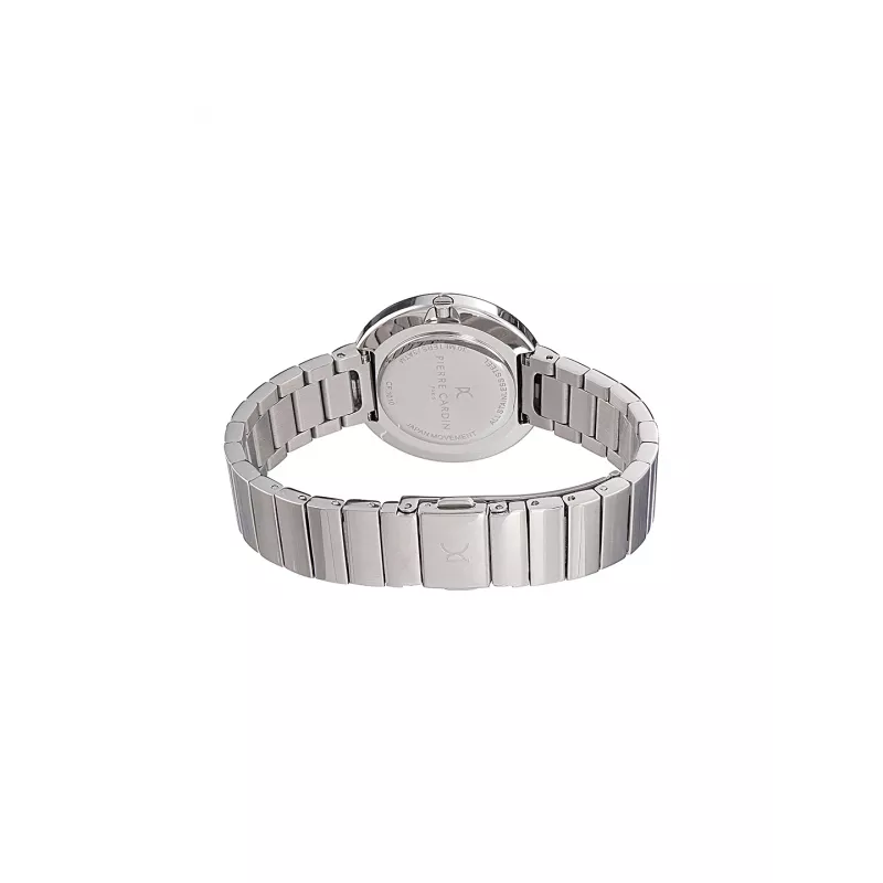 Pierre Cardin Women's CF.1010.MS.2 Quartz Analog Watch 32mm Silver Stainless Steel Mesh