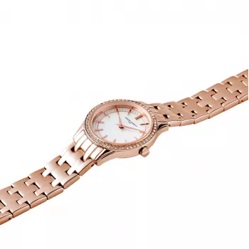 Pierre Cardin Women's Quartz Analog Watch CF.0611.SC.RG - 30mm Rose Gold Stainless Steel Mesh