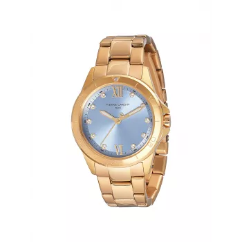 Pierre Cardin Women's Quartz Analog Watch CF.1009.MG.2 - 34mm Stainless Steel Mesh Gold-tone