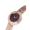 Pierre Cardin Women's Quartz Analog Watch CF.1010.MR 32mm Silver Dial Black Leather Strap
