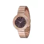 Pierre Cardin Women's Quartz Analog Watch CF.1010.MR 32mm Silver Dial Black Leather Strap