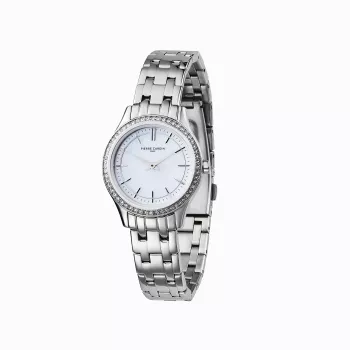 Pierre Cardin Women's Quartz Watch CF.0611.SJ Silver Stainless Steel Mesh 30mm