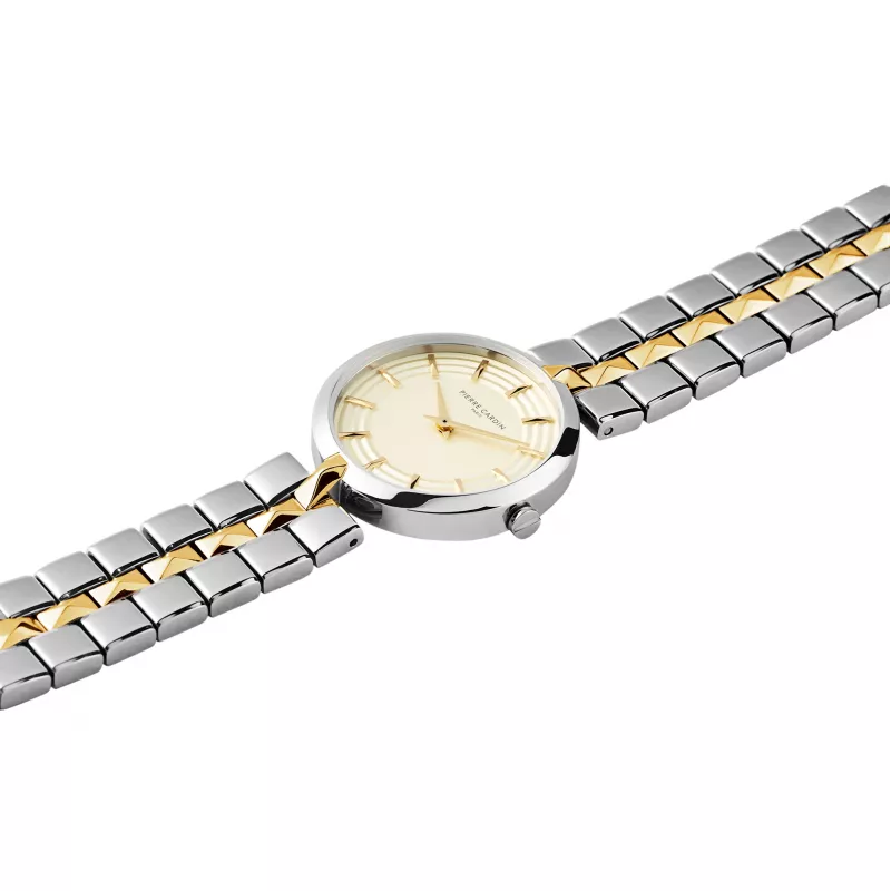 Pierre Cardin Women's Quartz Watch CF.0707.SU.G 32mm Silver Stainless Steel Milanese Bracelet