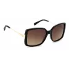 PIERRE CARDIN Women's Sunglasses PC8512S807F8H Havana Acetate Frame Brown Gradient Lens 58mm
