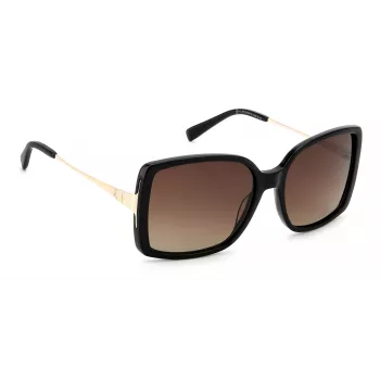 PIERRE CARDIN Women's Sunglasses PC8512S807F8H Havana Acetate Frame Brown Gradient Lens 58mm