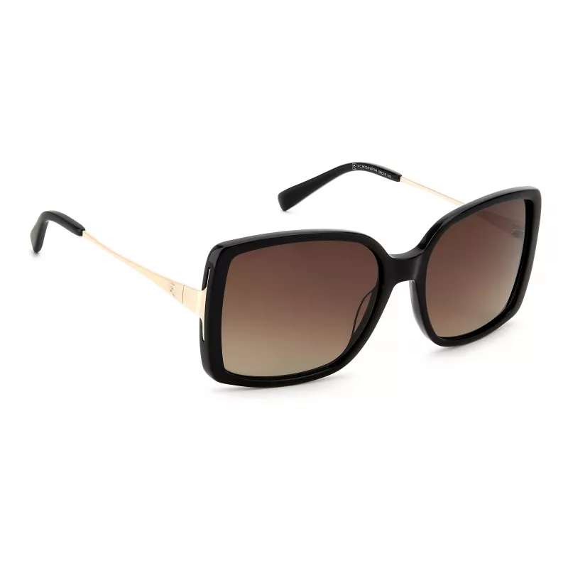 PIERRE CARDIN Women's Sunglasses PC8512S807F8H Havana Acetate Frame Brown Gradient Lens 58mm