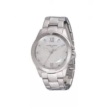 Pierre Cardin Women's Watch CF.1009.MS 34mm Silver Stainless Steel Quartz Analog