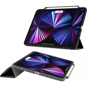 Pipetto Origami No3 Pencil Case for iPad Pro 11 (1st/2nd/3rd/4th Gen) Black