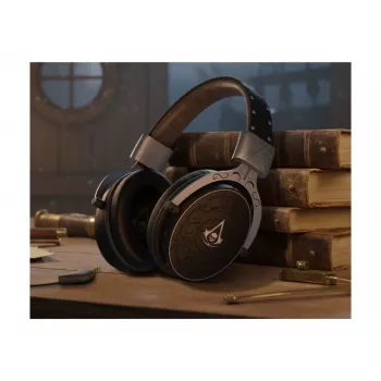 PIXMINDS LEXIP Black Flag Resynced Tatoo Wireless Gaming Headset (2.4GHz / Bluetooth 5.0, 50mm Drivers, 25h Battery)