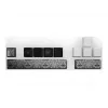 PIXMINDS Lexip Black Flag Resynced Tattoo Keycap Set for Mechanical Keyboard