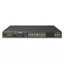 PLANET FGSW-1822VHP 18-Port Managed PoE+ Switch with 16x Fast Ethernet and 2x Gigabit Combo Uplinks