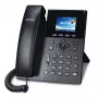 PLANET VIP-1260PT High Definition Color PoE IP Phone with 3MP Camera, 6-Line LCD, Black