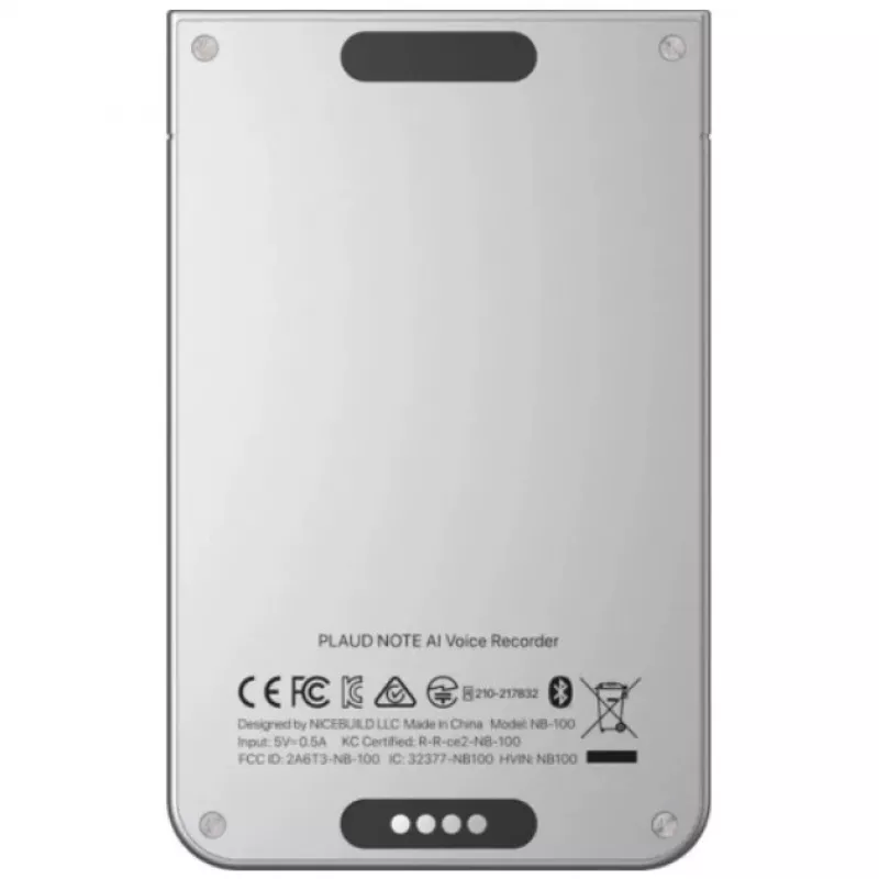 Plaud.AI Note Dictaphone 64GB Space Gray