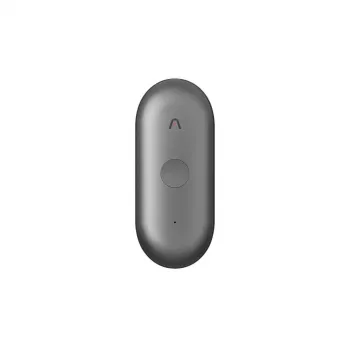 PLAUD NotePin S Black AI Voice Recorder with 64GB Storage, Bluetooth 5.3, USB-C, Dual Omni-Directional Microphones, AI Noise Reduction, 30h Battery Life