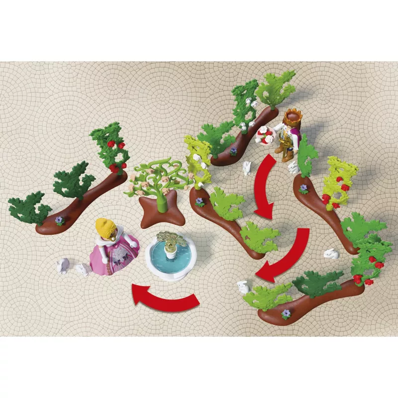 PLAYMOBIL 72053 Princess Royal Maze Building Playset