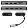 PLUSONIC USB-C Docking Adapter 8in1 - Space Gray