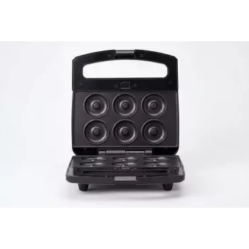 PMS PROMIS 5-in-1 Toaster FORMEA Sandwich, Cookie, Nut, Waffle, Doughnut, Grill 800 W Black/Silver