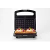 PMS PROMIS 5-in-1 Toaster FORMEA Sandwich, Cookie, Nut, Waffle, Doughnut, Grill 800 W Black/Silver