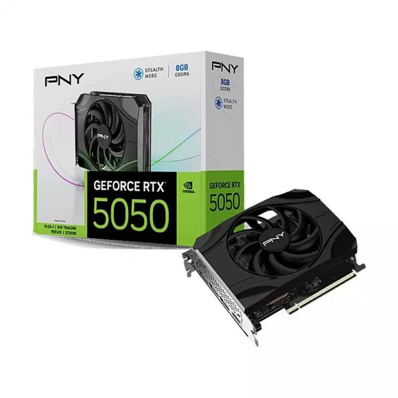 PNY GeForce RTX 5050 Graphics Card - 8 GB GDDR7