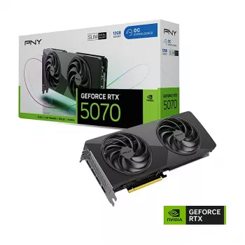 PNY GeForce RTX 5070 Slim OC 12GB GDDR7 Graphics Card