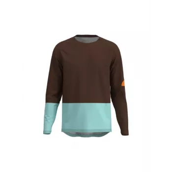 POC Men's Motion Air Long Sleeve Jersey Brown M