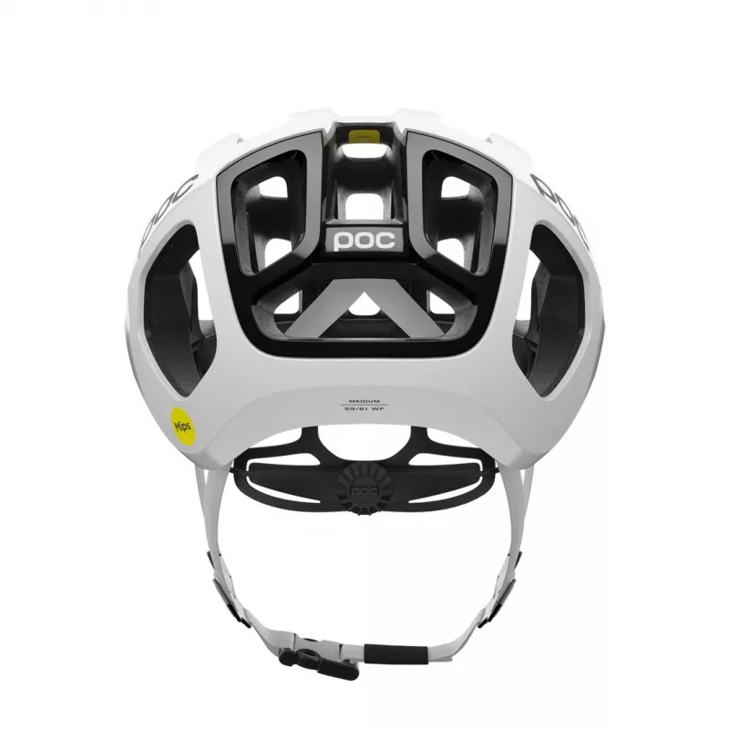 POC Ventral Air Wide Fit MIPS Road Cycling Helmet Hydrogen White M (55-58 cm)