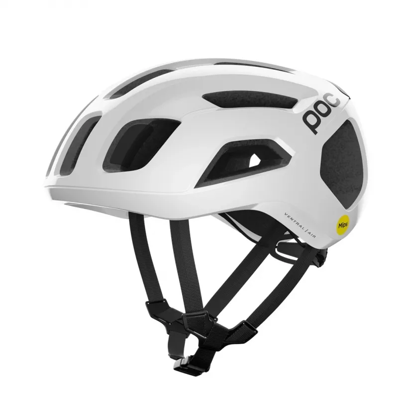POC Ventral Air Wide Fit MIPS Road Cycling Helmet Hydrogen White M (55-58 cm)