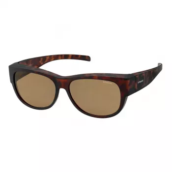 Polaroid Ancillaries PLD9004SMQU Unisex Sunglasses - Havana/Tortoise - Brown Polarized Lenses - UV400 Protection