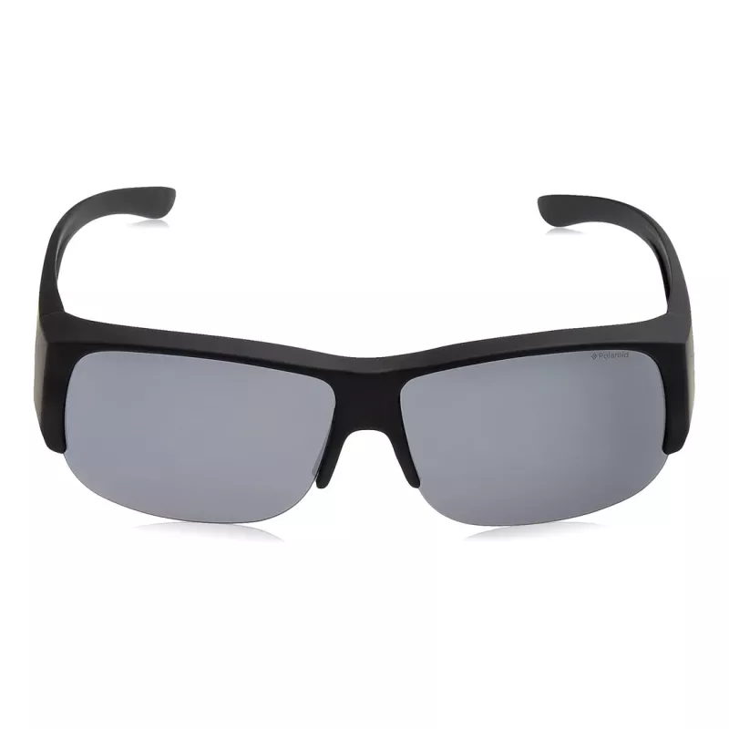 Polaroid Ancillaries PLD9007SDL5 Unisex Sunglasses - Black Frame Grey Polarized Lens