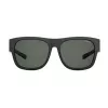 POLAROID ANCILLARIES PLD9010S003 Unisex Rectangular Sunglasses - Black/Grey - Polarized UV400