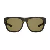 Polaroid Ancillaries PLD9010SN9P Unisex Rectangular Sunglasses - Black Frame Grey Polarized Lens