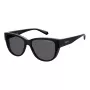 Polaroid Ancillaries PLD9013S807 Women's Square Sunglasses - Black/Grey - Polarized UV400