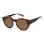 Polaroid Ancillaries PLD9017S086 Unisex Sunglasses - Havana/Tortoise Frame, Brown Polarized Lens