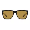 Polaroid Ancillaries PLD9018S807 Unisex Square Sunglasses - Havana Frame, Brown Polarized Lens