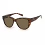 Polaroid Ancillaries Women's Sunglasses PLD9013S9N4 - Black Frame, Grey Polarized Lens