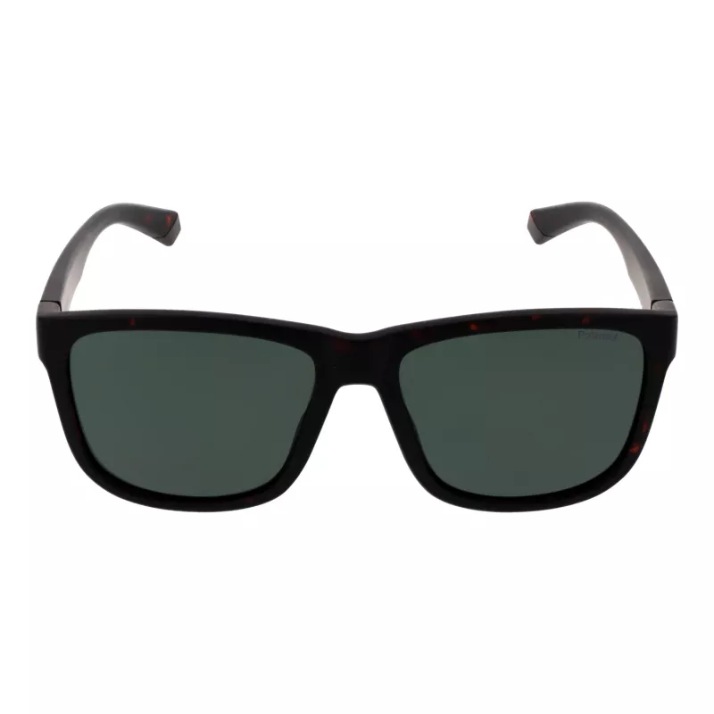 Polaroid Men's PLD2155S57HGC Sunglasses - Havana Green Frame, Grey Green Polarized Lenses, 57mm