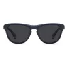 Polaroid Men's PLD2168S4NZ Rectangular Polarized Sunglasses - Black/Grey