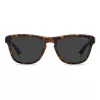 Polaroid Men's PLD2168SB0Q Rectangular Polarized Sunglasses - Havana/Green