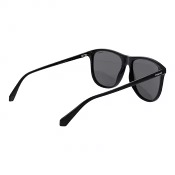 Polaroid Men's PLD4178S58807 Polarized Sunglasses - Black Frame Grey Lens 58mm