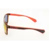 POLAROID Men's PLD6062-FS-86 Rectangular Polarized Sunglasses - Havana Frame, Brown Lens