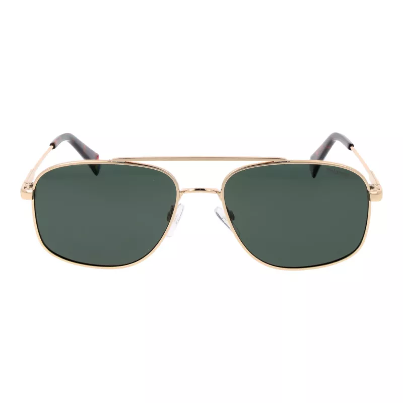 POLAROID Men's PLD6235SX56PE Polarized Sunglasses - Black Frame Grey Lens 56/17/145 mm
