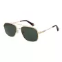 POLAROID Men's PLD6235SX56PE Polarized Sunglasses - Black Frame Grey Lens 56/17/145 mm