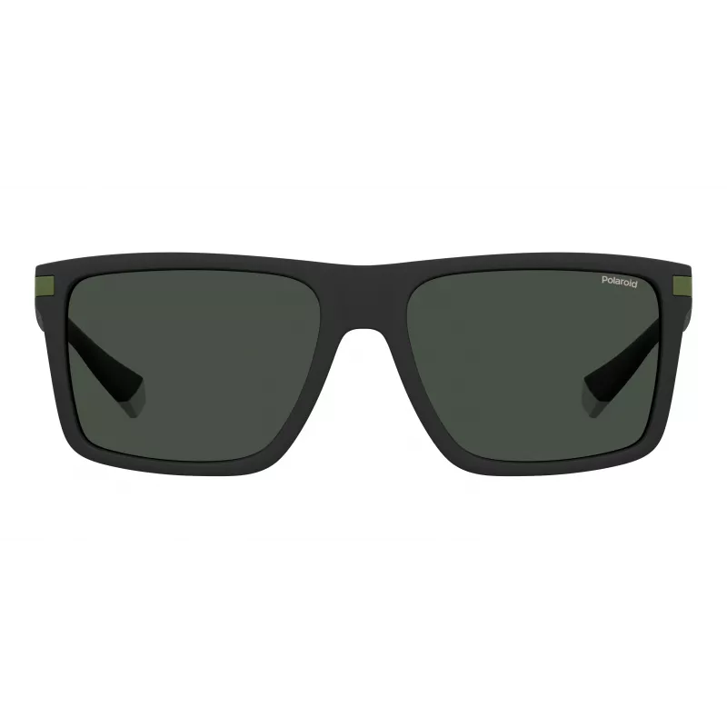 POLAROID Men's Sunglasses PLD2098S7ZJM9 Rectangular Polarized Havana