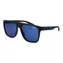 Polaroid PLD 2162/S 560VK Men's Rectangular Polarized Sunglasses - Matte Black/Grey - 56/16/140 mm