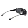 Polaroid PLD 7054/S Men's Rectangular Sunglasses - Matte Black Frame, Green Polarized Lenses - 61/12/140 mm