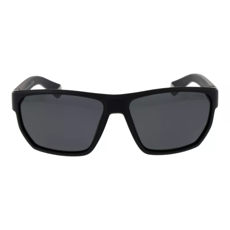 Polaroid PLD 7057/S Men's Polarized Sunglasses - Black Frame Grey Lens 60mm