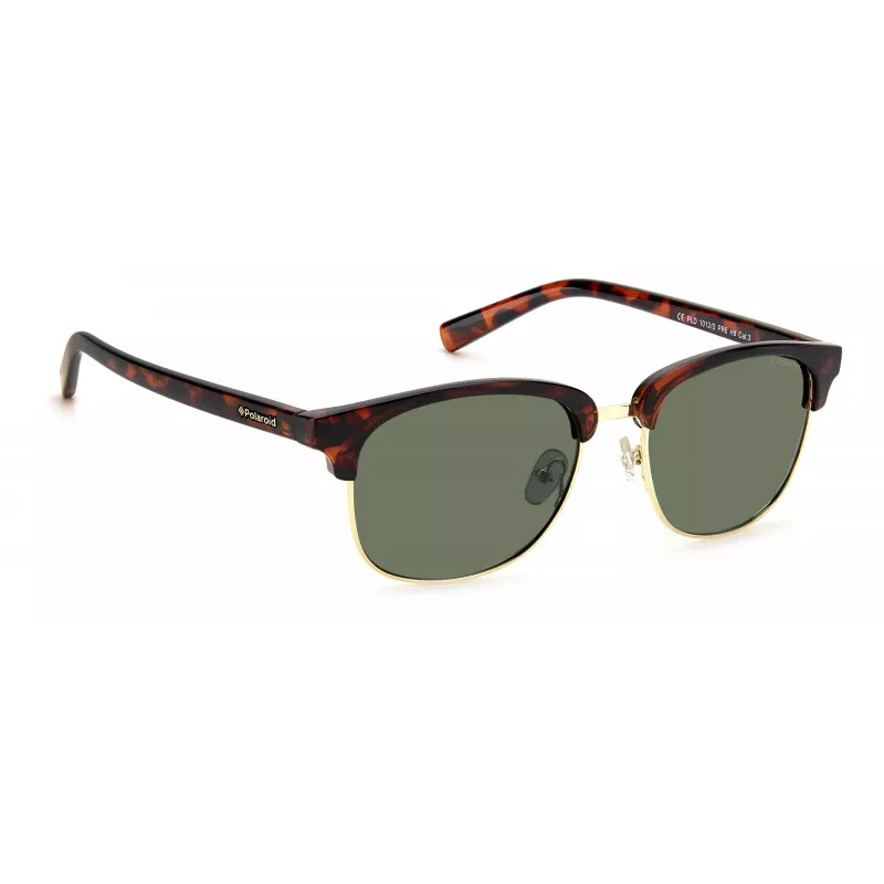 POLAROID PLD1012SPR6H8 Men's Sunglasses - Polarized, UV400, 54mm Lens, Grey Frame